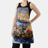 Tablier Malti Tzu Christmas Boat Holiday (Insitu)