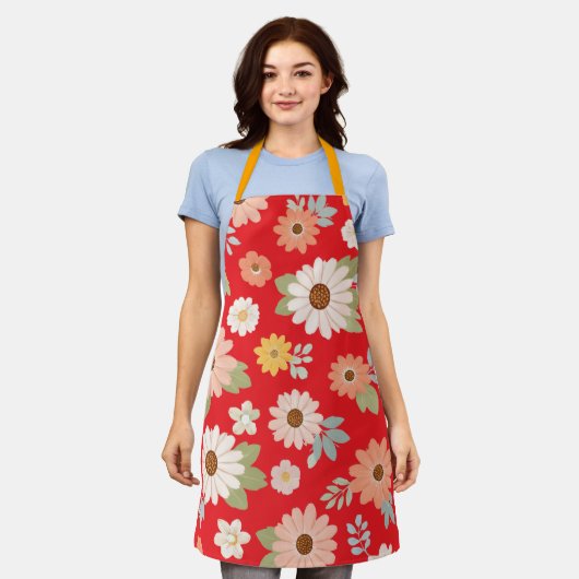 Tablier Mama — Mon Premier Chez Moi | Fleurs de Mère et Fi (Porté)