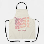 Tablier Mama personnalisée établie (Recto)