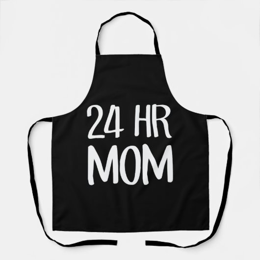 Tablier Maman 24 h (Recto)
