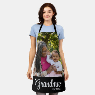 Tablier Maman a créé un script Photo Cadeau pour grand-mèr