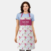Tablier Maman a établi Fleur sauvage florale (Porté)