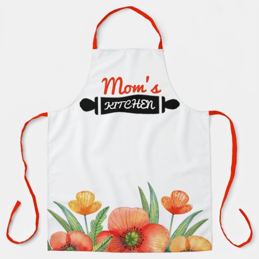 Tablier Maman Apron, Meilleure Maman Baker Chef Maman Cuis (Recto)