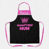Tablier Maman Apron, Meilleure maman Baker Chef Maman Cuis (Recto)