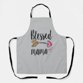 Tablier Maman bénie avec flèche (Recto)