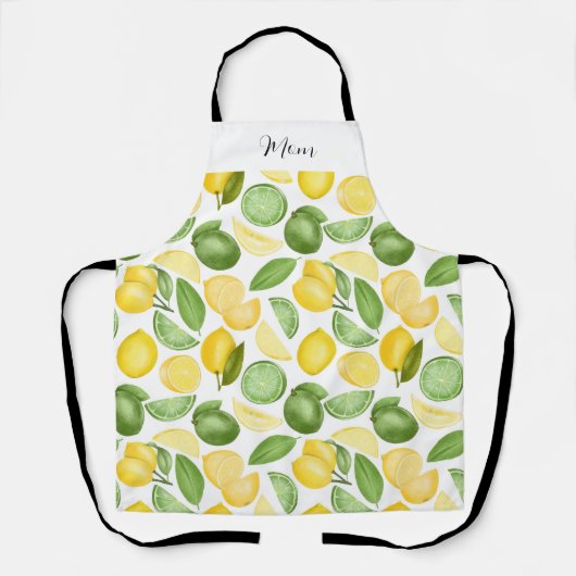 Tablier Maman Citrus Lemon (Recto)