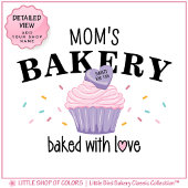 Tablier Maman Cupcake Boulangerie