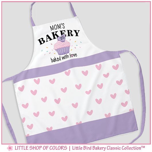 Tablier Maman Cupcake Boulangerie