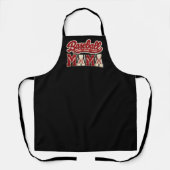 Tablier Maman de baseball (Recto)