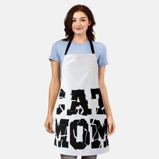 Tablier Maman de chat (Porté)