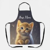 Tablier Maman de chatte Best Kitty (Recto)
