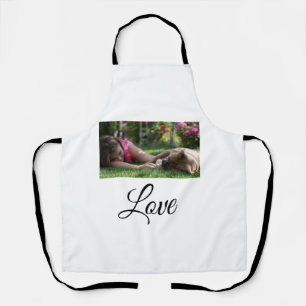 Tablier Maman de chien amour ajouter nom texte amateurs de