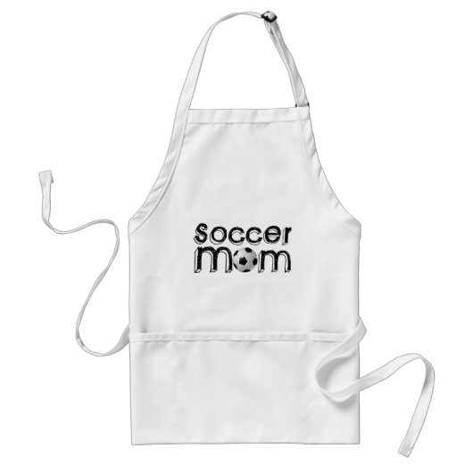 Tablier Maman de football (Devant)