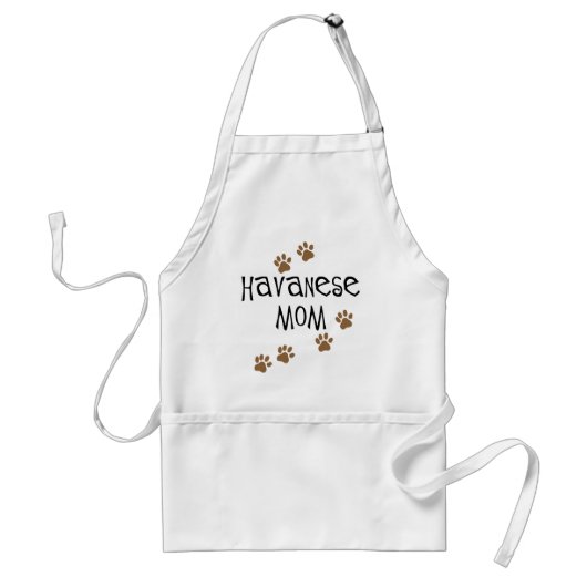 Tablier Maman de Havanese (Devant)