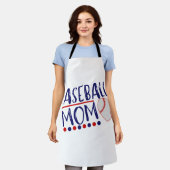 Tablier Maman du baseball (Porté)