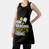 Tablier Maman grand-mère Dinking Legend Funny Pickleball (Insitu)