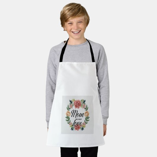Tablier maman heureuse Apron (Porté)