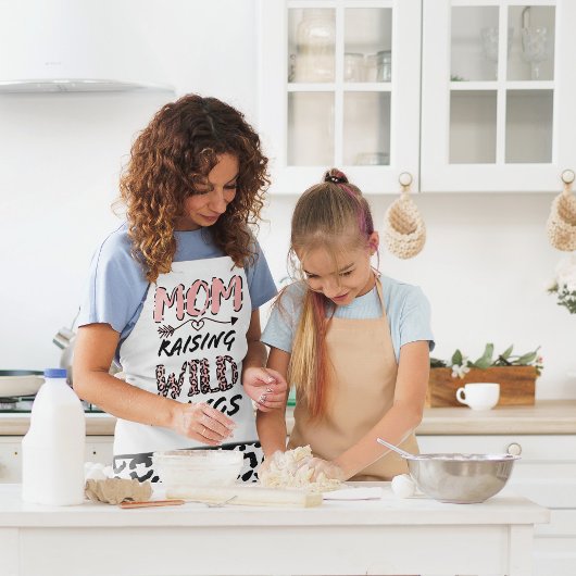 Tablier Maman lever des choses sauvages Citer Empreinte de