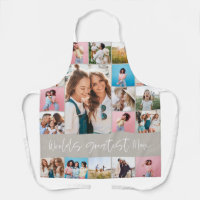 Maman photo collage typographie moderne simple bei
