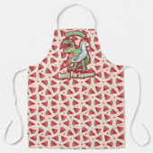 Tablier Maman Queen Floral (Recto)