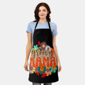 Tablier Maman Super Florale, Maman Vintage rétro (Porté)
