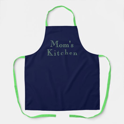 Tablier "Maman's Kitchen" (Recto)