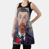 Tablier Man and Wine Design ajouter du texte, Apron (Insitu)