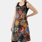 Tablier Mandala à fleurs ethniques sans couture motif. M c (Insitu)