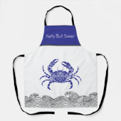 Tablier Mandala Crabe (Recto)