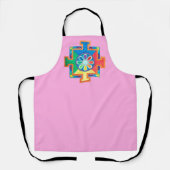 Tablier Mandala de création  (Recto)