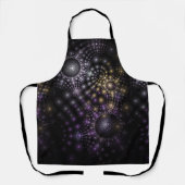 Tablier Mandala Fractal Art Psychedelic Universe sphères (Recto)