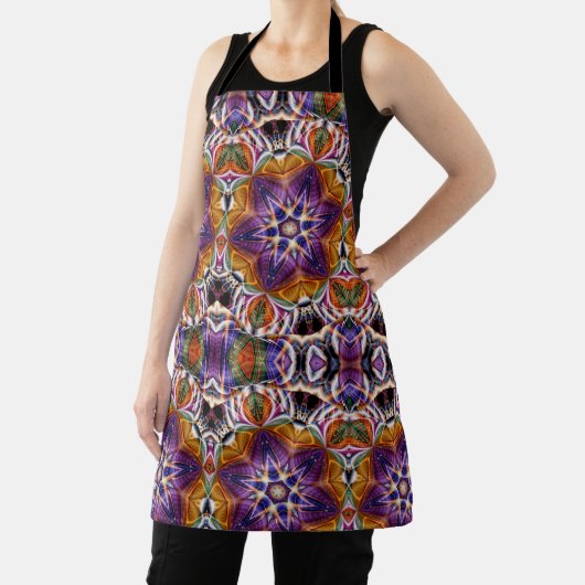 Tablier Mandala Rosette Retro Hippie Boho Chic Bohème (Insitu)