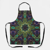 Tablier Mandala Rosette Retro Hippie Boho Chic Bohème (Recto)