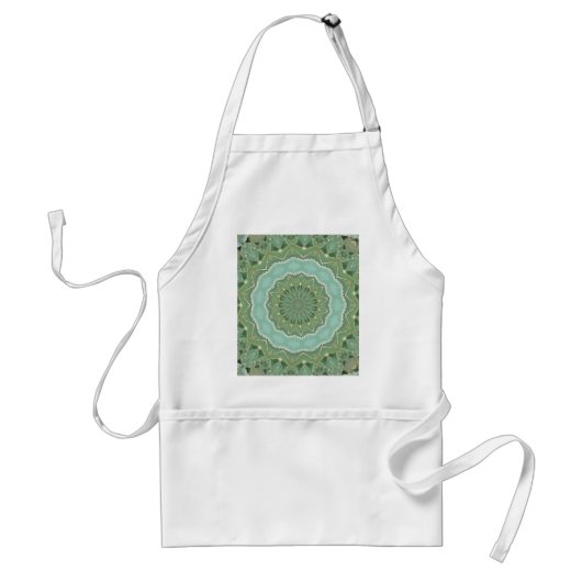 Tablier Mandala Succulent (Devant)