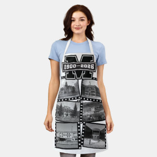 Tablier Mandan Braves All Class Reunion Apron