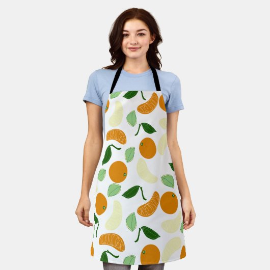 Tablier Mandarin Citrus (Porté)