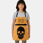 Tablier Mange, bois Halloween Apron (Insitu)