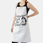 Tablier Mange-le ou meurt de faim (Insitu)