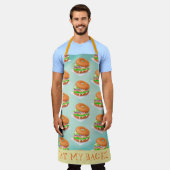 Tablier Mange Mon Bagel Apron (Porté)