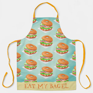 Tablier Mange Mon Bagel Apron