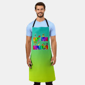 Tablier manger l'arc-en-ciel (Porté)