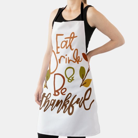 Tablier Mangez Boire et soyez heureux (Insitu)