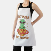 Tablier Mangez de la pizza pas des gens (Insitu)