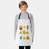 Tablier Mangez Happy Not Healthy (Porté)