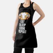 Tablier Mangez le cuisinier de sommeil répéter (Insitu)