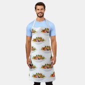 Tablier Mangez plus de plantes frais motivation salade let (Porté)