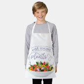 Tablier Mangez plus de plantes frais motivation salade let (Porté)