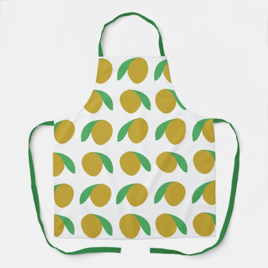 Tablier Mango Fruit Tropical été (Recto)