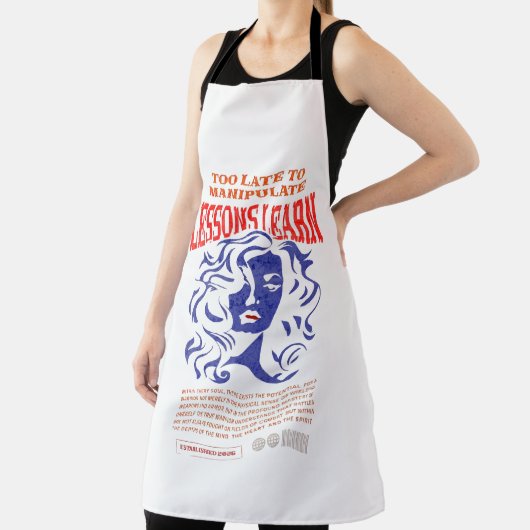 TABLIER MANIPULATE LESSONS LEARN ALL-OVER PRINT APRON (Insitu)