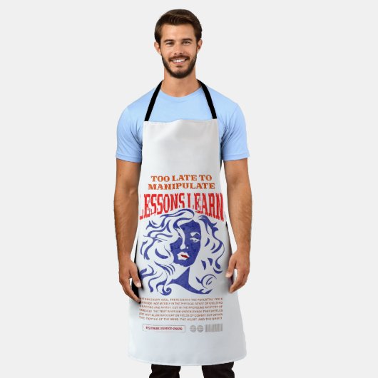 TABLIER MANIPULATE LESSONS LEARN ALL-OVER PRINT APRON  (Porté)